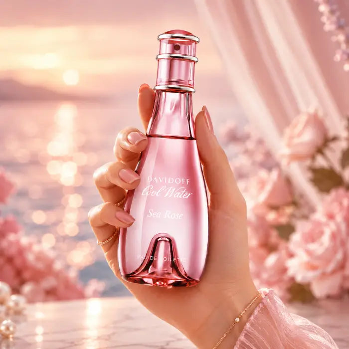 Buy Davidoff Cool Water Sea Rose Eau de Toilette 100ML online from Perfumesouq Qatar