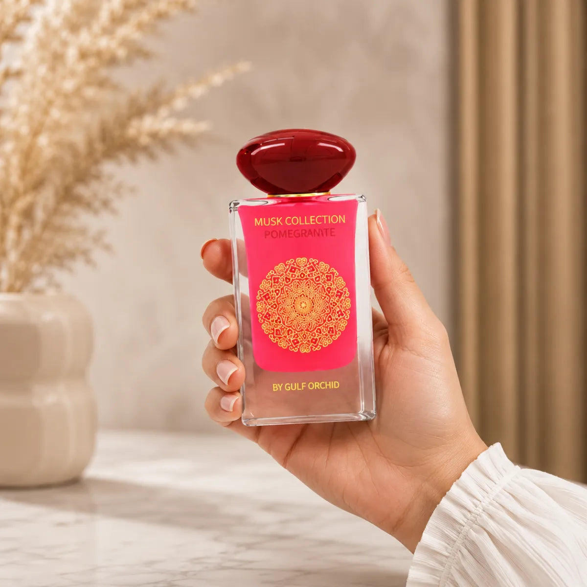 Premium Gulf Orchid Pomegranate Musk Collection EDP 60ml available in Qatar at best price, elegant unisex fragrance - perfumesouq Qatar