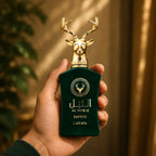 Buy Lattafa Al Noble Safeer EDP 100 ml clean fresh citrus woody fragrance with soft spice notes long lasting Perfumesouq Qatar
