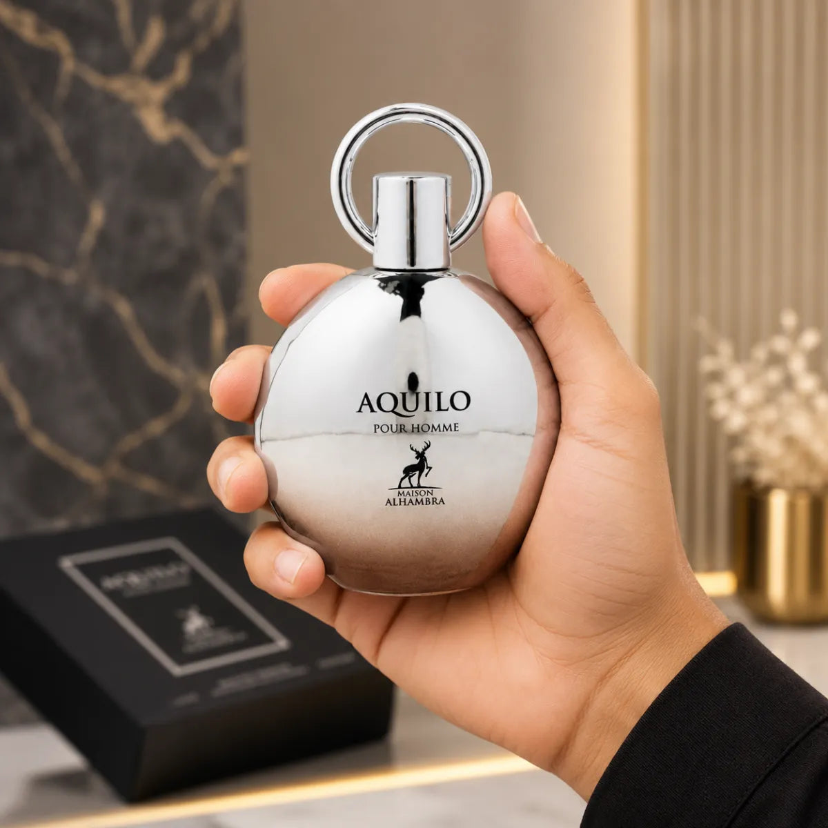 Premium Maison Alhambra Aquilo Pour Homme EDP 100ml available in Qatar at best price, elegant men's fragrance - perfumesouq Qatar