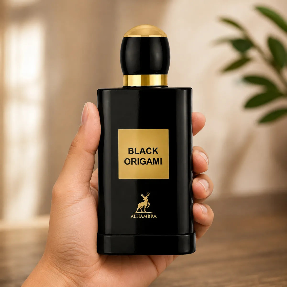 Premium Maison Alhambra Black Origami EDP 100ml available in Qatar at best price, elegant unisex fragrance - perfumesouq Qatar