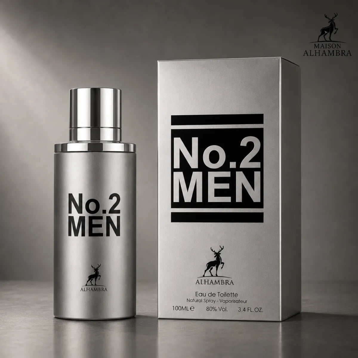 Buy Maison Alhambra No.2 Men EDP 100 ml luxury fragrance bottle for men with best price in online from Perfumesouq Qatar