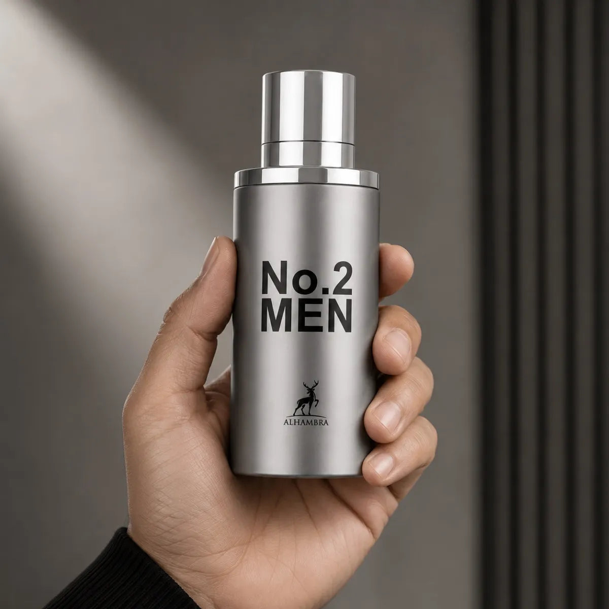 Buy Maison Alhambra No.2 Men EDP 100 ml refined fragrance bottle with moderate projection and elegance from Perfumesooq