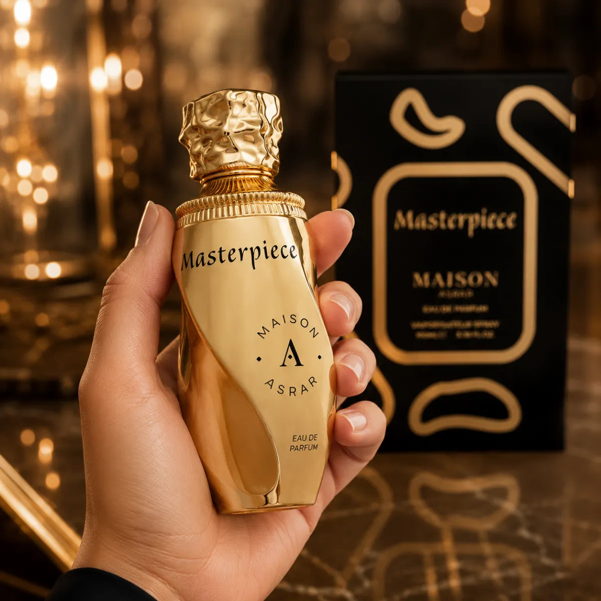 Premium Maison Asrar Masterpiece EDP 100ml available in Qatar at best price, elegant unisex fragrance - perfumesouq Qatar