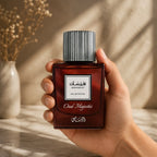 Buy  Rasasi Hamsaat Oud Majestic EDP 100 ml with oriental woody oud composition Perfumesouq Qatar