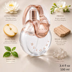 Bvlgari Omnia Crystalline Eau De Toilette 100ml for best price in Qatar, delicate floral fragrance with lasting freshness - Perfumesouq Qatar