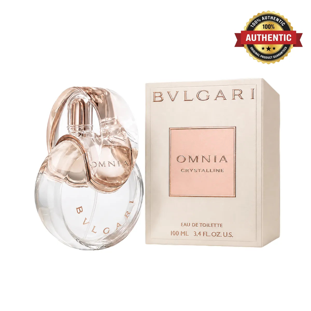 Premium Bvlgari Omnia Crystalline EDT 100ml available in Qatar at best price, elegant fragrance for women - Perfumesouq Qatar