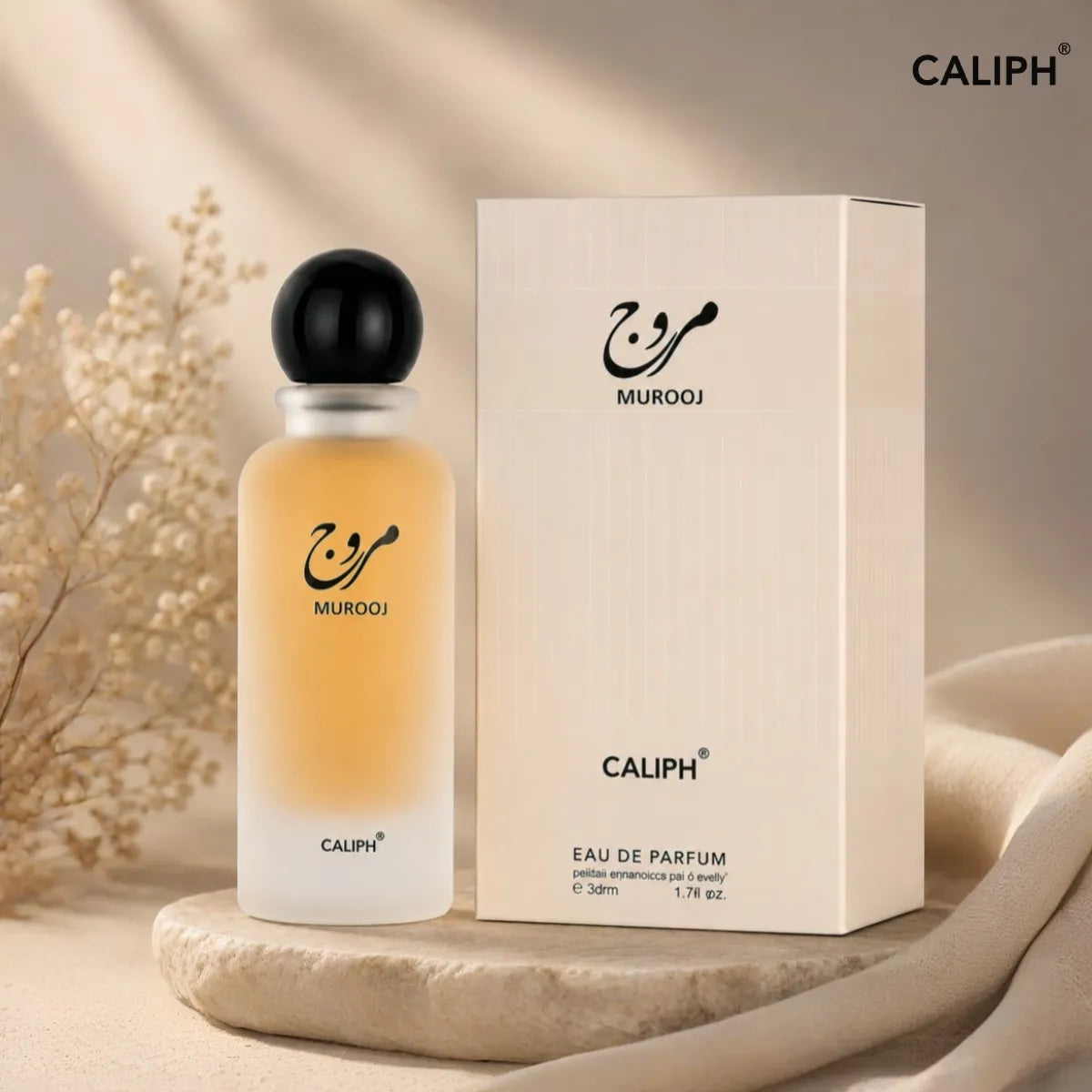 Caliph Murooj Eau de Parfum 100 ml fresh floral citrus woody fragrance best price in online Perfumesouq Qatar