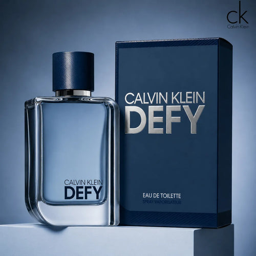 Buy Calvin Klein Defy Eau De Toilette 100ml for Men online in Qatar at the best price, fresh woody fragrance from Perfumesouq Qatar.