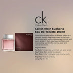 Calvin Klein Euphoria EDT 100ml luxury fragrance at best price in Qatar, authentic and genuine product - Perfumesouq Qatar