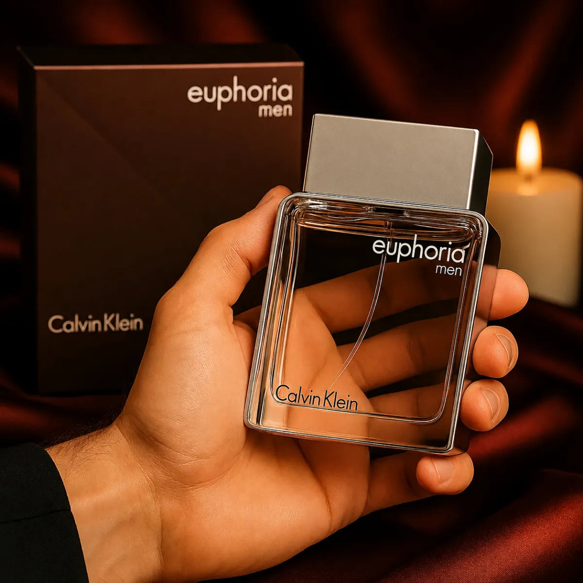 Premium Calvin Klein Euphoria EDT 100ml available in Qatar at best price, elegant men's fragrance with fresh spicy notes - Perfumesouq Qatar