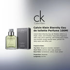 Calvin Klein Eternity EDT 100ml Men luxury fragrance at best price in Qatar, authentic and genuine product - Perfumesouq Qatar