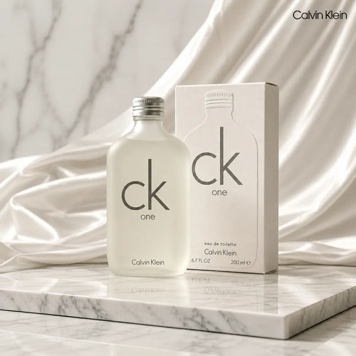 Buy Calvin Klein One Eau de Toilette 200ml Unisex online in Qatar at best price, fresh citrus fragrance - Perfumesouq Qatar