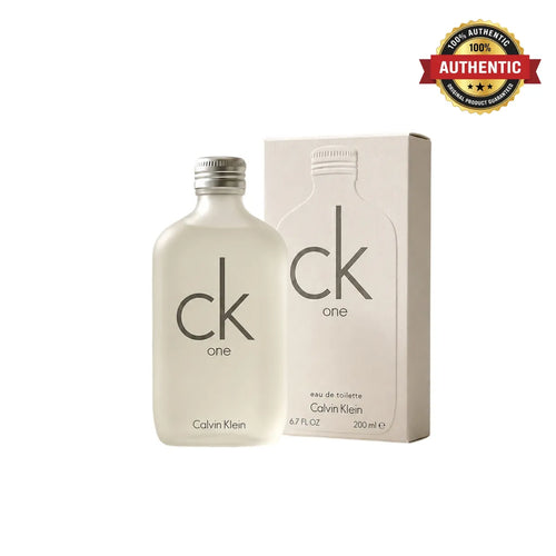 Calvin Klein One Eau de Toilette 200ml Unisex available online in Qatar, clean and refreshing scent - Perfumesouq Qatar