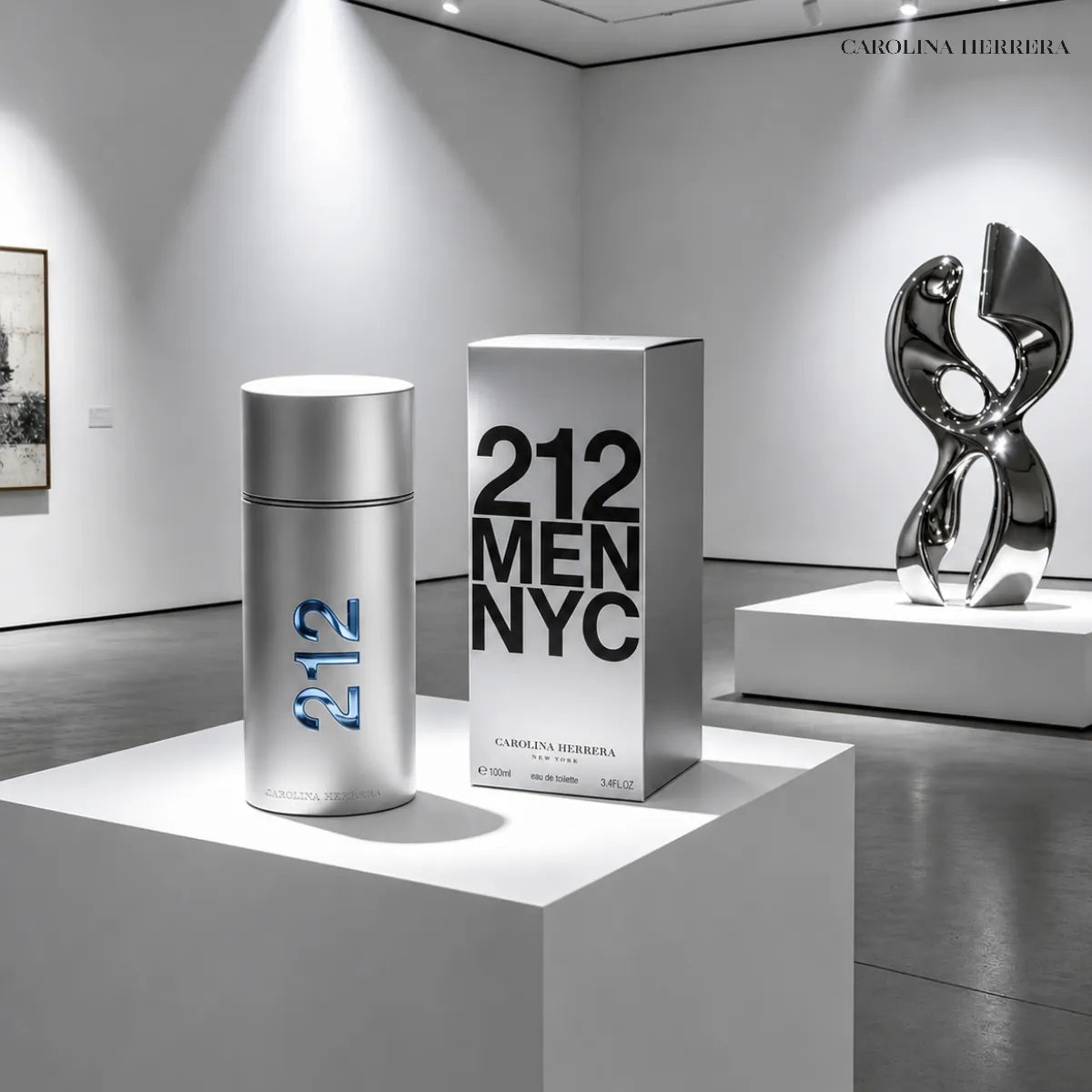 Buy Carolina Herrera 212 Men NYC Eau De Toilette 100ml online in Qatar for best price, iconic men's scent - Perfumesouq Qatar
