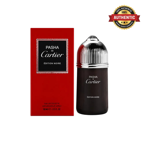 Authentic Cartier Pasha de Edition Noire EDT 100ml for Men, fresh woody fragrance with lasting scent Perfumesouq Qatar