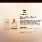 Chanel Allure EDP 100ml for Women, sophisticated floral fragrance with warm amber notes and timeless charm, Perfumesouq Qatar
