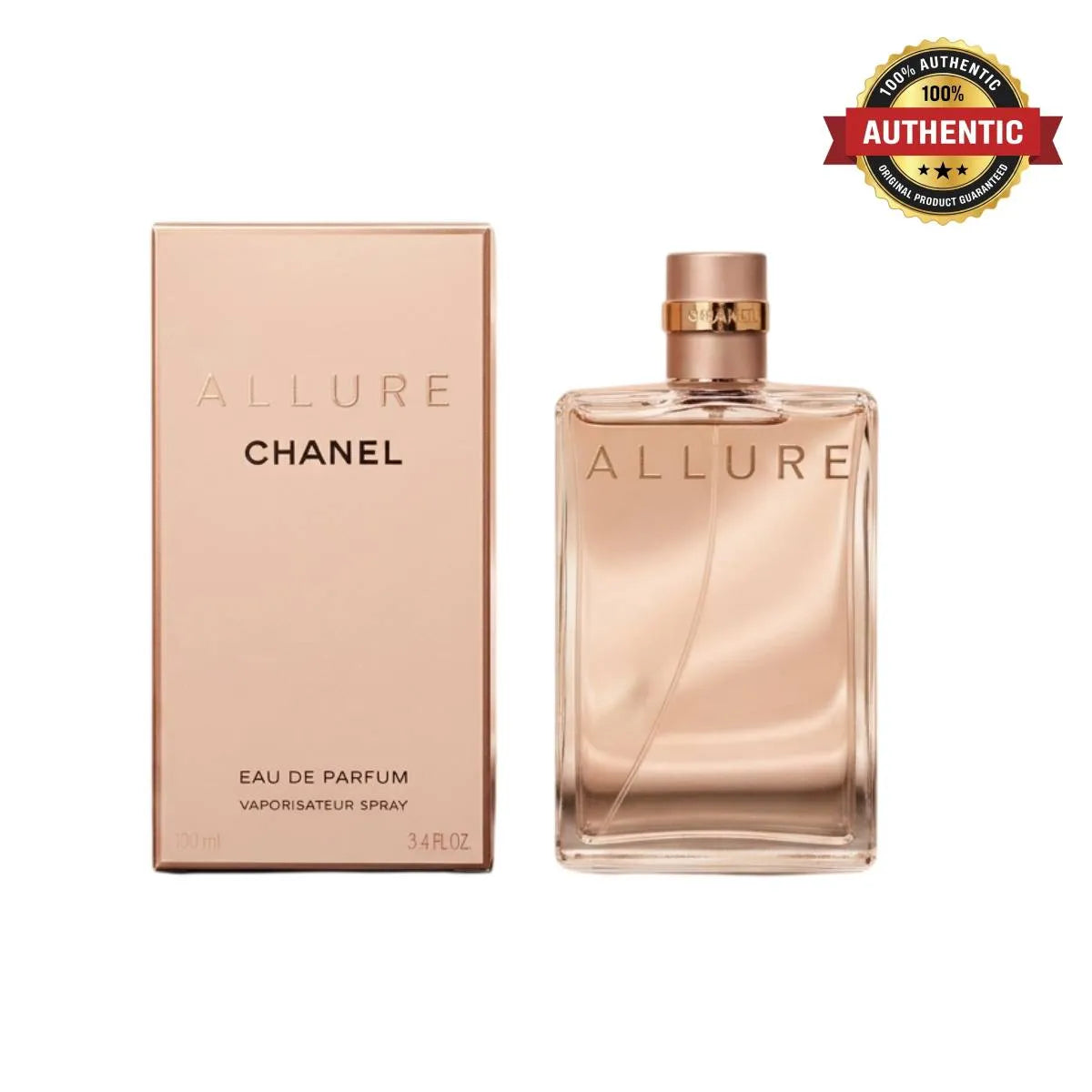 Chanel Allure Eau De Parfum 100ml for Women in Qatar, radiant floral and vanilla scent with lasting elegance, Perfumesouq Qatar