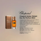 Original Chopard Amber Malaki EDP 80ml available online in Qatar, premium unisex luxury fragrance - PerfumeSouq Qatar