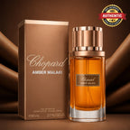 Buy Chopard Amber Malaki Eau De Parfum 80ml online in Qatar for best price, luxury unisex amber scent - PerfumeSouq Qatar