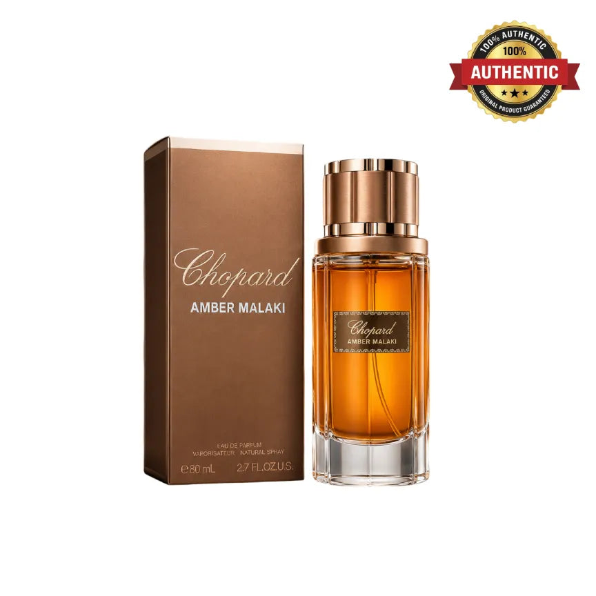 Chopard Amber Malaki Eau De Parfum 80ml unisex fragrance online in Qatar at best price, rich amber aroma - PerfumeSouq Qatar