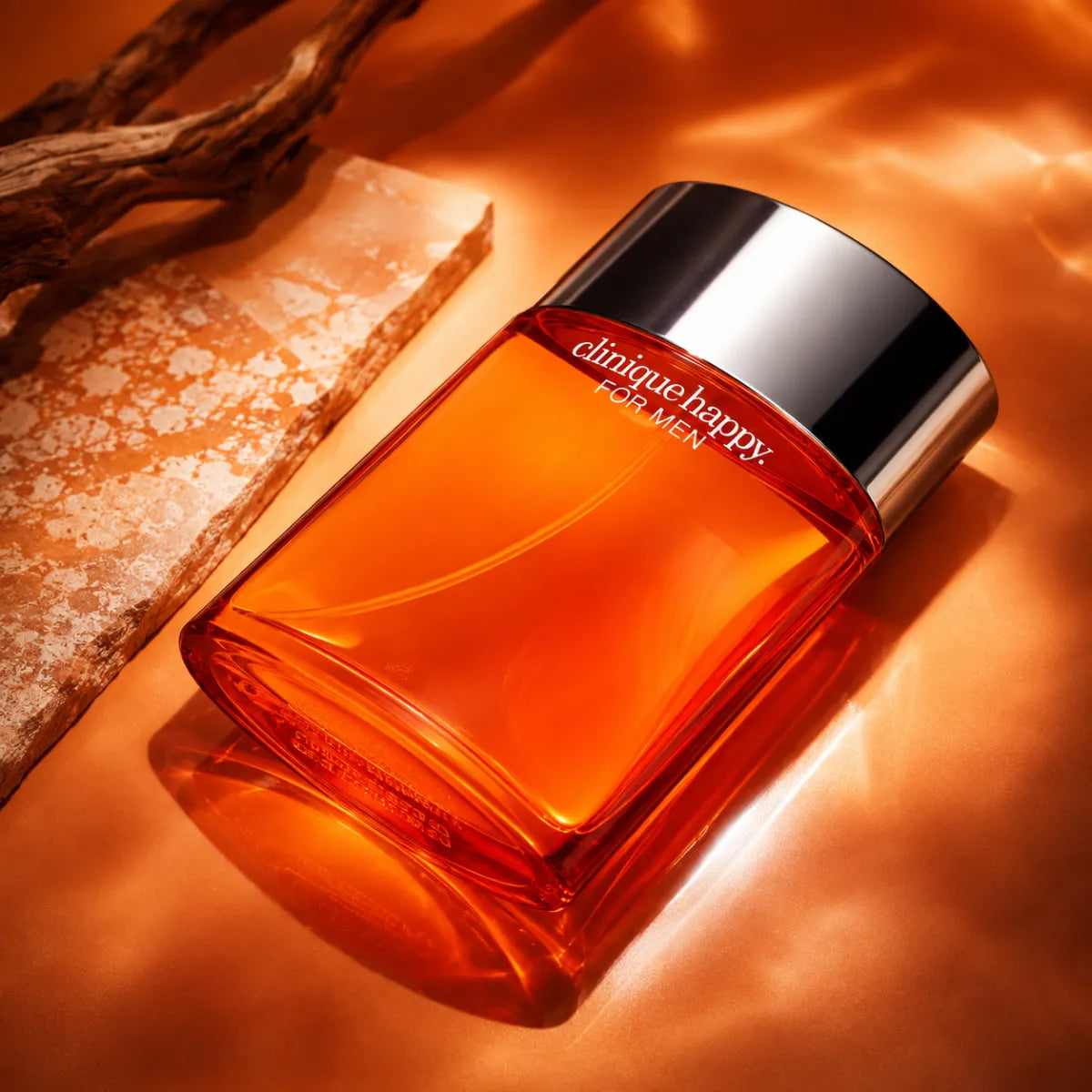 Clinique Happy For Men Eau De Toilette 100ml for best price in Qatar, fresh citrus fragrance with long-lasting freshness - perfumesouq Qatar