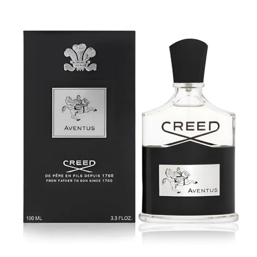 Creed Aventus EDP for Men featuring fresh pineapple notes and rich woody base from Perfumesouq Qatar