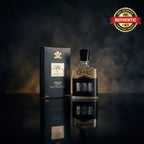 Creed Aventus Eau de Parfum for Men with bold woody-fruity fragrance and smoky finish from Perfumesouq Qatar 