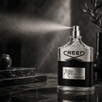 Creed Aventus EDP 100 ml mist spray detail, elegant fragrance atomizer with refined masculine character Perfumesouq Qatar
