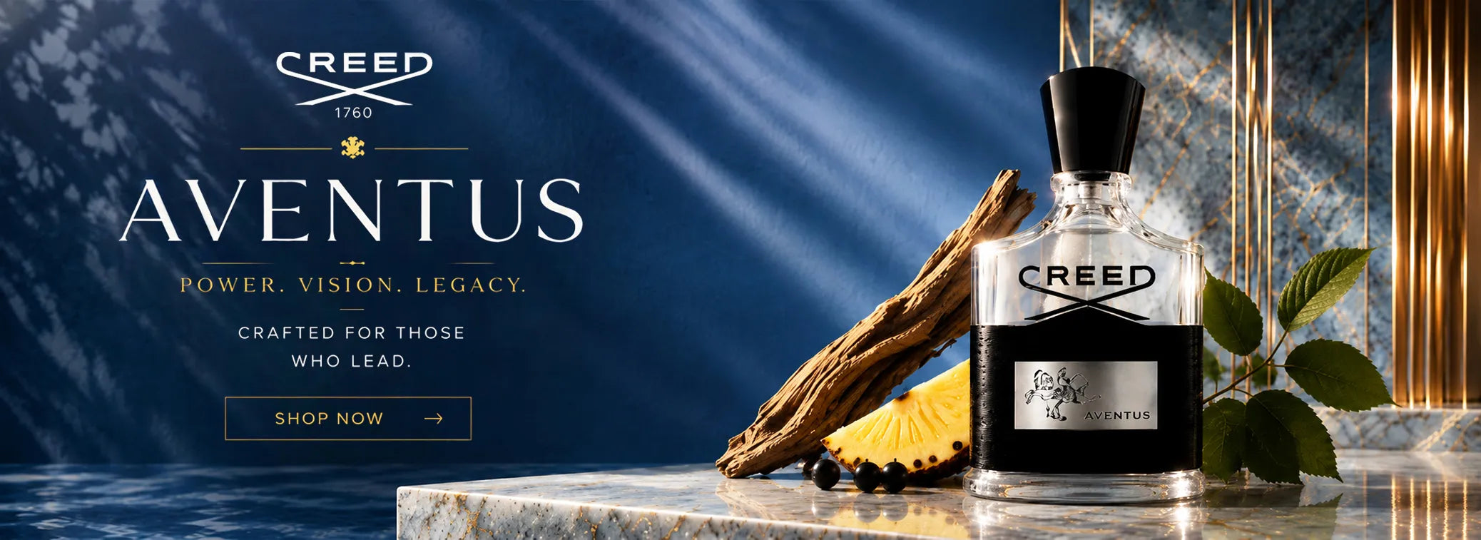 Creed Aventus Eau de Parfum luxury men's fragrance with pineapple, birch and musk notes perfume qatar | Perfumesouq Qatar