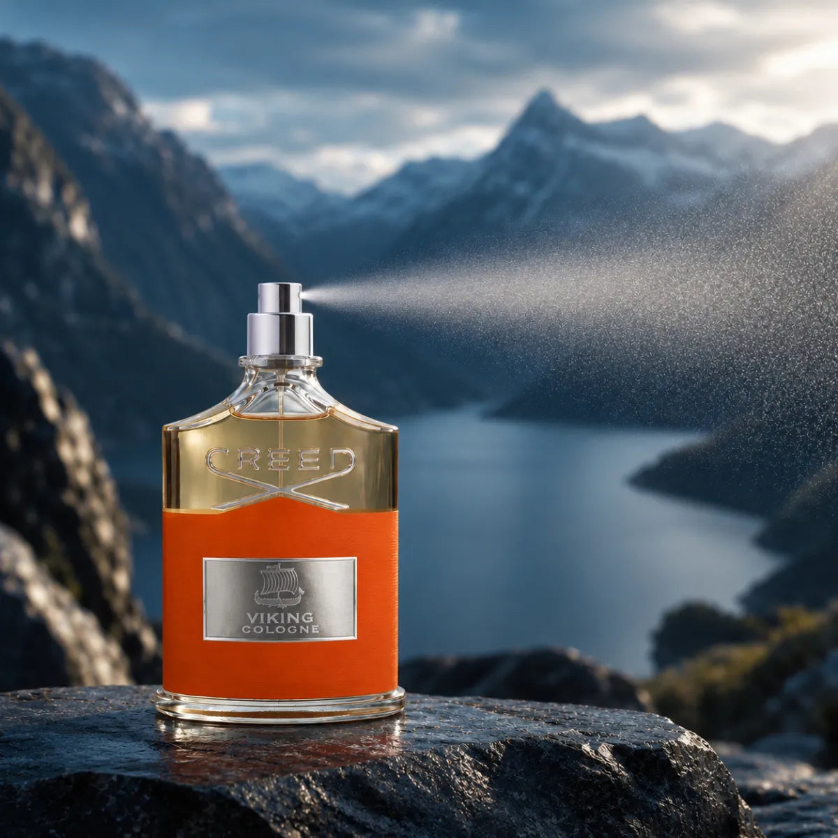 Creed Viking Cologne Eau de Parfum 100ml perfume bottle with fragrance spray | Perfume Souq Qatar