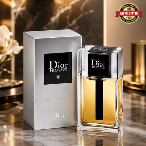 Dior Homme EDT 100ML with refined masculine bottle and elegant woody fragrance from Perfumesouq Qatar
