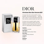 Dior Homme EDT bottle showcasing elegant men’s fragrance styling from Perfumesouq Qatar