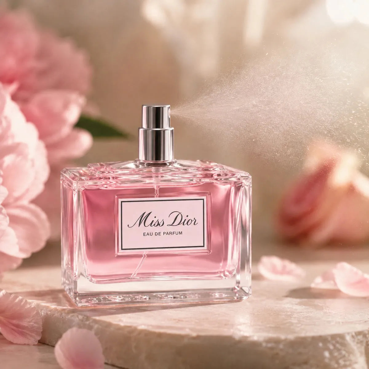 Dior Miss Dior Eau de Parfum 100ml long-lasting floral fragrance with fine mist spray, buy online in Qatar – PerfumeSouq Qatar