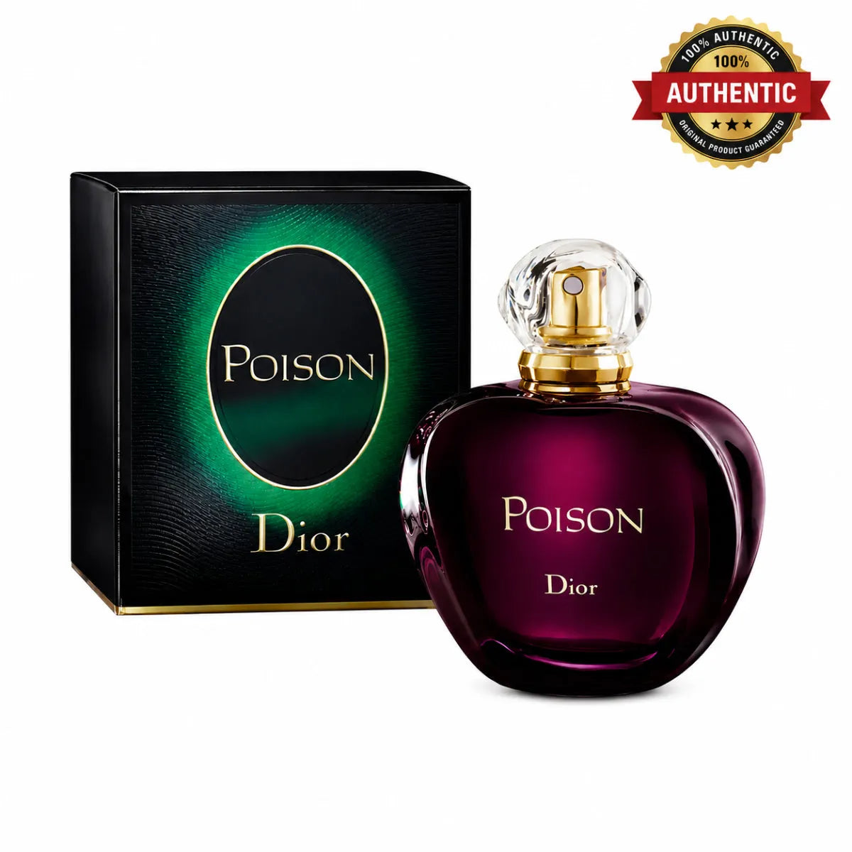 Authentic Dior Poison Eau de Toilette 100ml with box | Perfume Souq Qatar