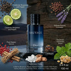Dior Sauvage luxury fragrance with refined masculine scent from Perfumesouq Qatar