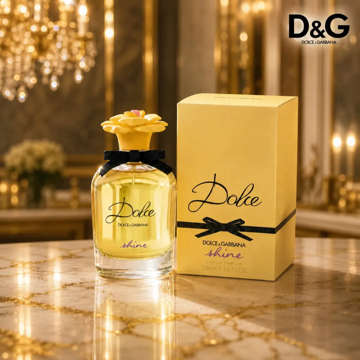 Buy Dolce & Gabbana Dolce Shine Eau de Parfum 75ML online in Qatar for best price | Perfume Souq Qatar