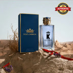 Dolce & Gabbana K Eau de Toilette for Men 100ML with elegant royal blue bottle and luxury from Perfumesouq Qatar