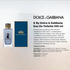 Dolce & Gabbana K Eau de Toilette 100ML premium fragrance information | Perfume Souq Qatar