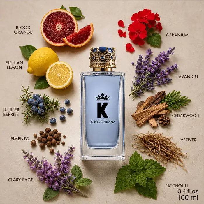 Dolce & Gabbana K Eau de Toilette bottle with masculine fragrance from Perfumesouq Qatar