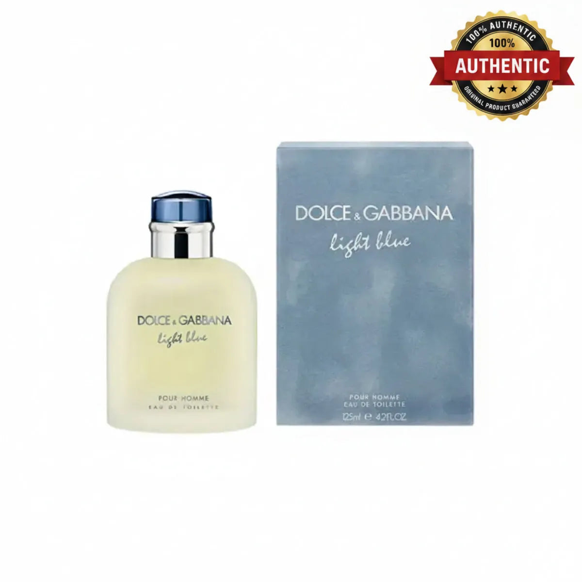 Authentic Dolce & Gabbana Light Blue Eau de Toilette 125ml with box | Perfume Souq Qatar