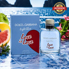 Dolce & Gabbana Light Blue Love Is Love 125ML perfume with elegant bottle and luxury feminine from  Perfumesouq Qatar
