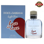 Dolce & Gabbana Light Blue Love Is Love EDT 125ml women's perfume bottle with box, buy online in Qatar – PerfumeSouq Qatar