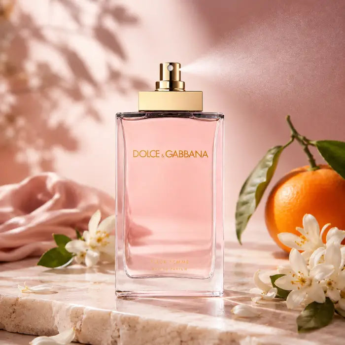 Dolce & Gabbana Pour Femme signature perfume with luxurious bottle  at Perfumesouq Qatar
