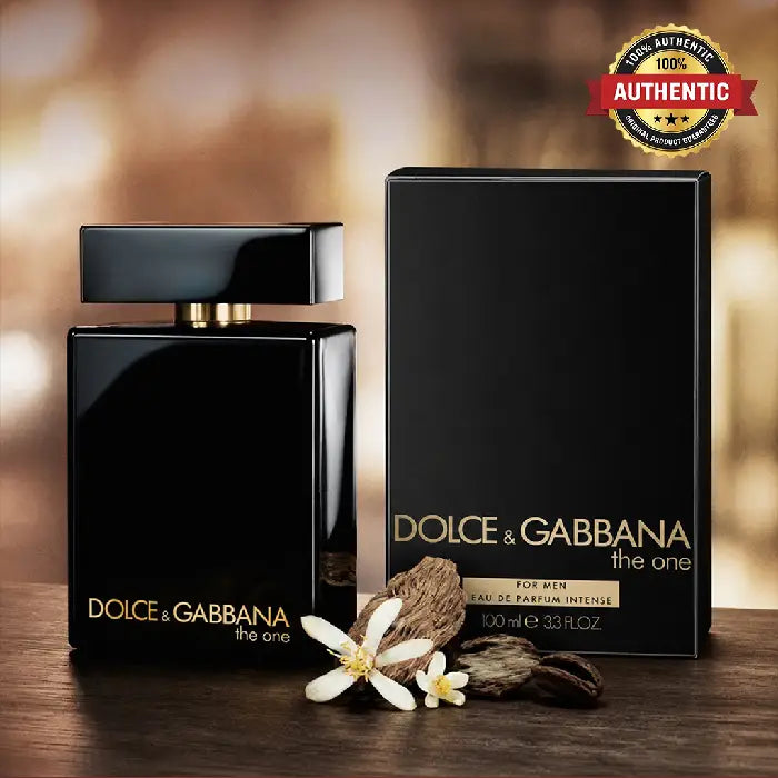 Dolce & Gabbana The One Eau de Parfum Intense 100ML with elegant black bottle and luxury from  Perfumesouq Qatar