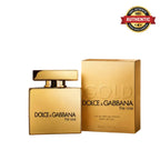 Dolce & Gabbana The One Gold women’s perfume featuring radiant luxury fragrance and premium bottle design at Perfumesouq Qatar