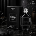 Buy Dumont Nitro Black Eau De Parfum 100ml online in Qatar for best price, luxury woody spicy fragrance - perfumesouq Qatar