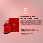 Dumont Nitro Red EDP 100ml luxury fragrance at best price in Qatar, authentic and genuine product - perfumesouq Qatar