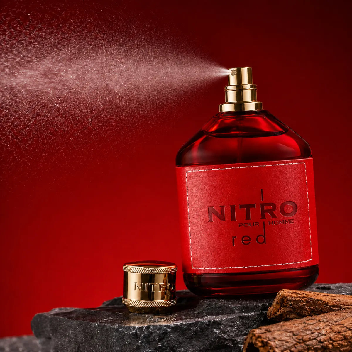 Original Dumont Nitro Red Eau De Parfum 100ml authentic luxury fragrance at best price in Qatar - perfumesouq Qatar