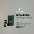 Dumont Soprano Fury EDP 100ml luxury fragrance at best price in Qatar, authentic and genuine product - perfumesouq Qatar